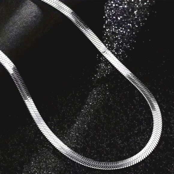 Hypoallergenic unisex Snake Chain - Picture 1 of 16